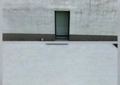 Nettoyage de façade par R-wash avant-après