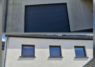 Nettoyage de façade par R-wash avant-après